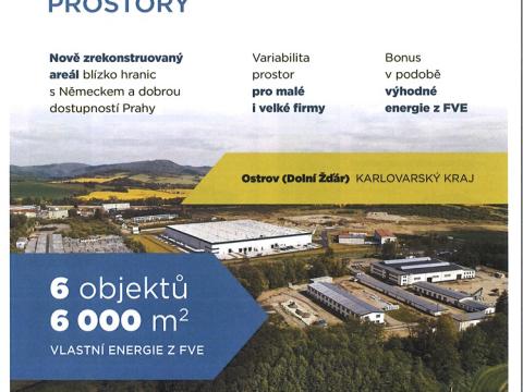 Pronájem skladu, Ostrov, 6000 m2