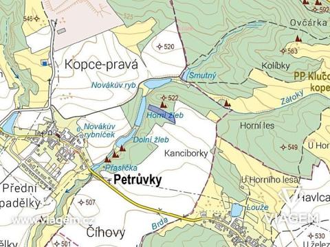 Prodej zahrady, Petrůvky, 5961 m2