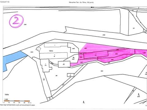 Prodej pozemku pro komerční výstavbu, Krahulčí, 2243 m2