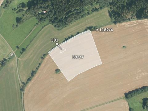Prodej zemědělské půdy, Hartmanice, 15375 m2