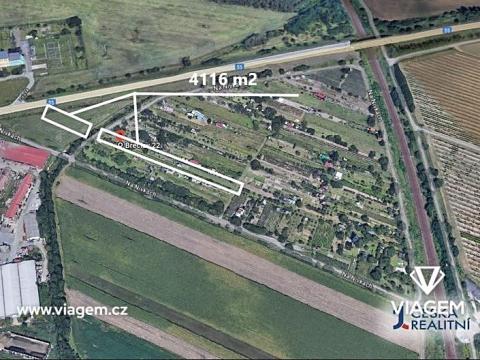 Prodej podílu zahrady, Břeclav, 439 m2