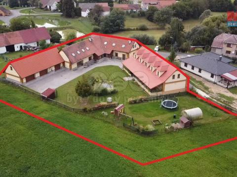 Prodej ubytování, Nová Ves u Mladé Vožice - Mutice, 764 m2