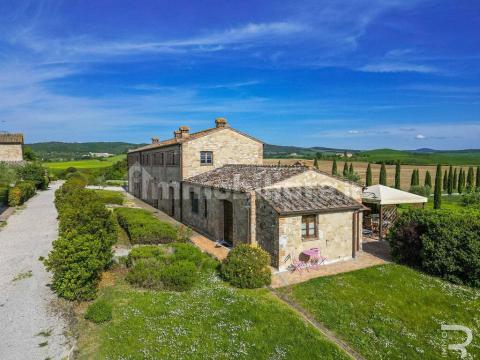 Prodej rodinného domu, Strada della Pieve dei Preti, Asciano, Toskánsko, Itálie, 125 m2