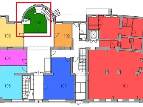 Pronájem kanceláře, Frýdek-Místek, tř. T. G. Masaryka, 21 m2