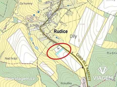 Prodej pole, Rudice, 2633 m2