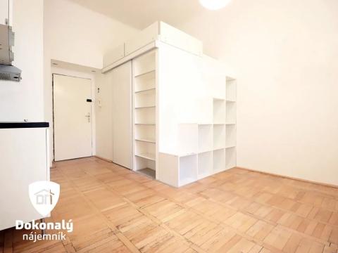 Pronájem bytu 1+kk, Praha - Košíře, Holečkova, 20 m2