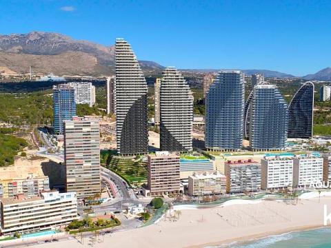 Prodej bytu 2+kk, Benidorm, Španělsko, 76 m2