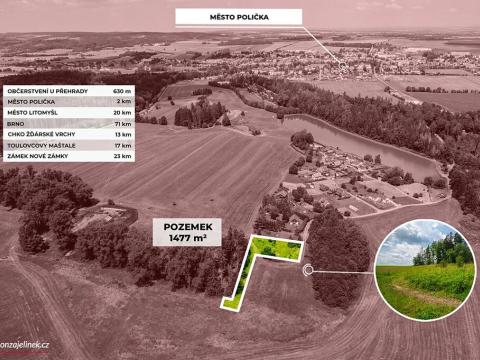 Prodej pozemku pro bydlení, Polička, 1477 m2