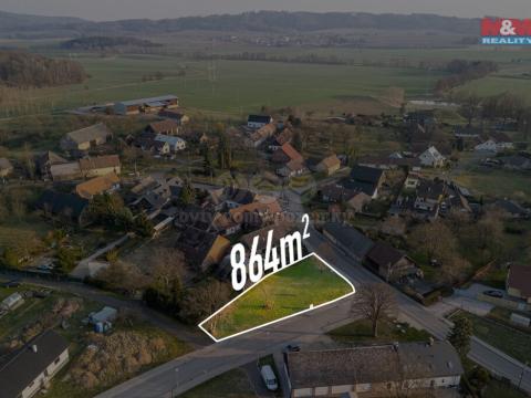 Prodej pozemku pro bydlení, Choteč, 864 m2