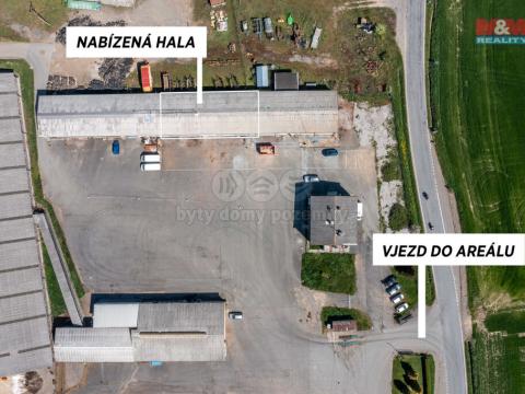 Pronájem skladu, Osek, 346 m2