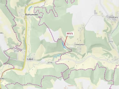 Dražba louky, Český Dub, 5747 m2