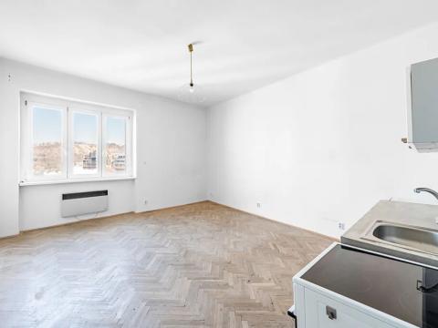 Prodej bytu 1+kk, Praha - Holešovice, Ortenovo náměstí, 35 m2