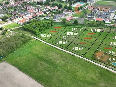 Prodej pozemku pro bydlení, Březí, Bezová, 814 m2