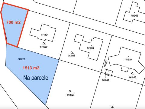 Prodej pozemku, Havířov - Bludovice, U Stružníku, 700 m2