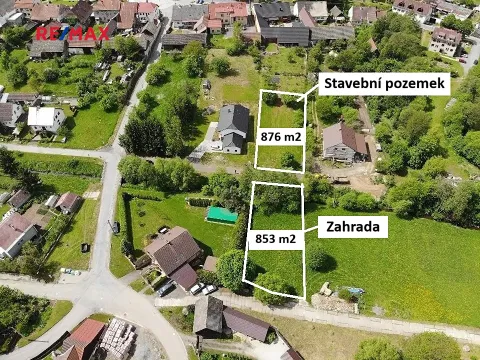 Prodej pozemku pro bydlení, Bobrová, 876 m2