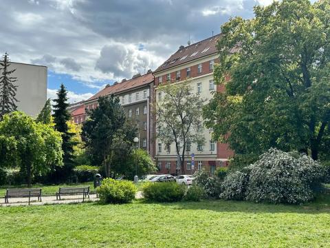 Prodej bytu 1+kk, Praha - Vinohrady, náměstí Jiřího z Lobkovic, 26 m2