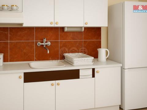 Pronájem bytu 1+1, Benešov, Jana Švermy, 44 m2