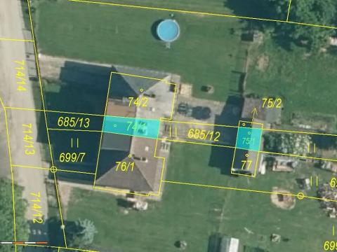 Prodej podílu pozemku pro bydlení, Záblatí, 43 m2