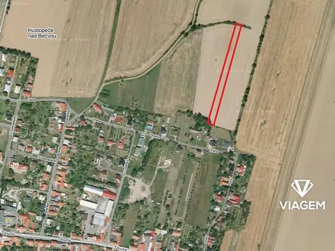Prodej podílu pole, Hustopeče nad Bečvou, 653 m2