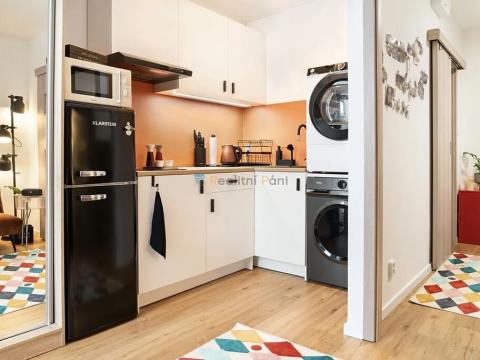 Pronájem bytu 2+kk, Praha - Braník, Jílovská, 25 m2