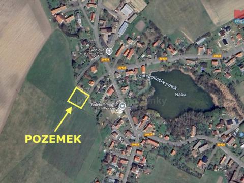 Prodej pozemku pro bydlení, Bolehošť, 2000 m2