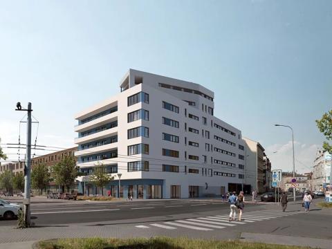 Pronájem garážového stání, Brno, Křenová, 16 m2