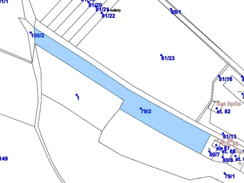 Prodej podílu pozemku pro bydlení, Neděliště, 722 m2