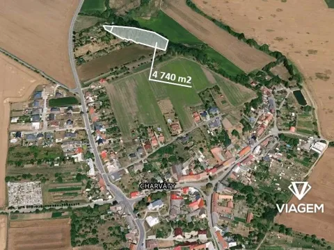 Prodej podílu lesa, Charváty, 592 m2