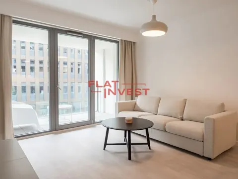 Pronájem bytu 1+kk, Praha - Karlín, U Mlýnského kanálu, 56 m2