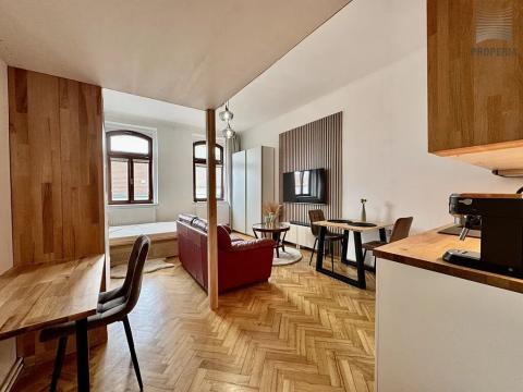Pronájem bytu 1+kk, Brno, Jugoslávská, 36 m2