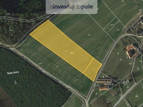 Prodej pole, Hrazany - Klisinec, 881 m2