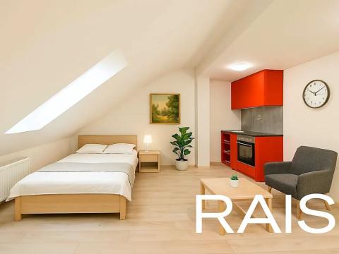 Prodej bytu 1+kk, Brno, Bašty, 40 m2