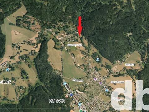 Prodej pozemku pro bydlení, Rotava, Sklenský vrch, 8667 m2