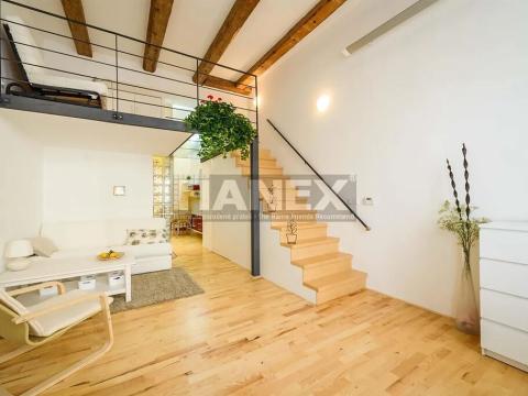 Pronájem bytu 1+1, Praha - Smíchov, Viktora Huga, 46 m2