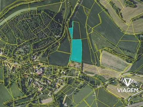 Prodej podílu pole, Bystřice, 4376 m2