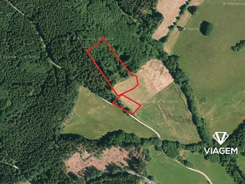 Prodej podílu pole, Mrákotín, 5862 m2