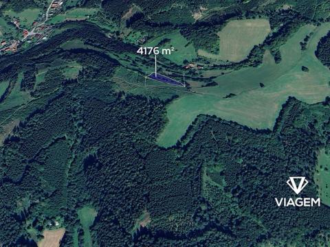 Prodej podílu pole, Hovězí, 464 m2