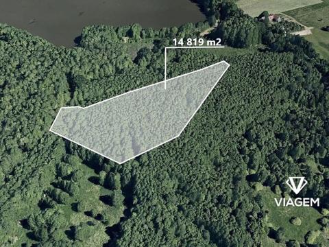 Prodej podílu lesa, České Budějovice, České Vrbné, 1852 m2