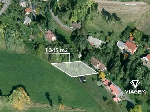 Prodej zahrady, Mistrovice, 1345 m2