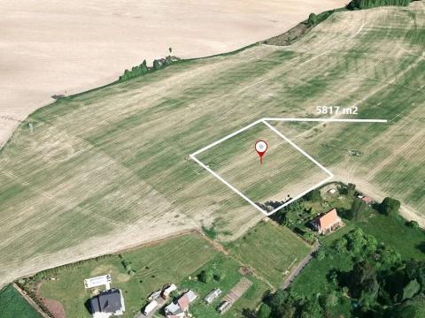 Prodej podílu pole, Huntířov, 1211 m2