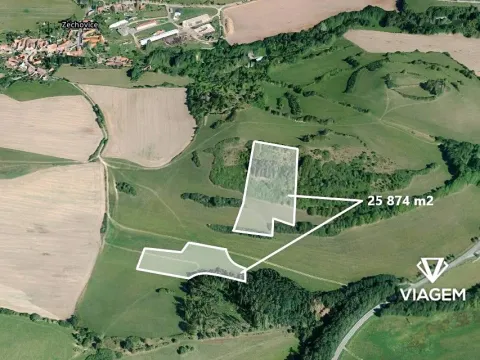 Prodej podílu pole, Volyně, 5749 m2