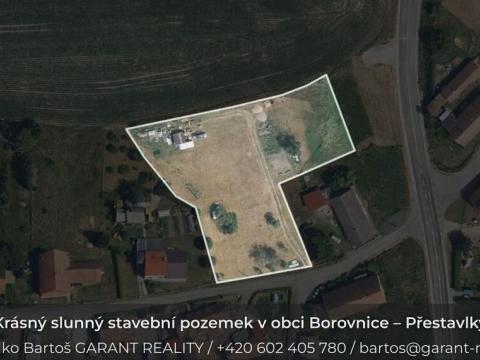Prodej pozemku, Borovnice - Přestavlky, 3744 m2