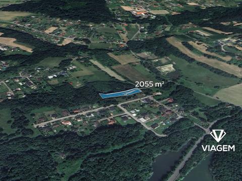 Prodej lesa, Doubrava, 2055 m2