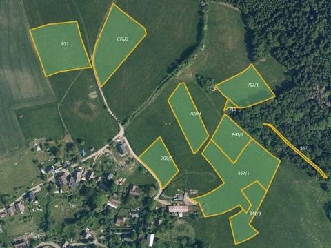 Prodej pole, Železný Brod, 59010 m2