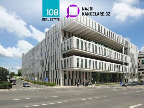 Pronájem kanceláře, Praha - Karlín, Karolinská, 886 m2