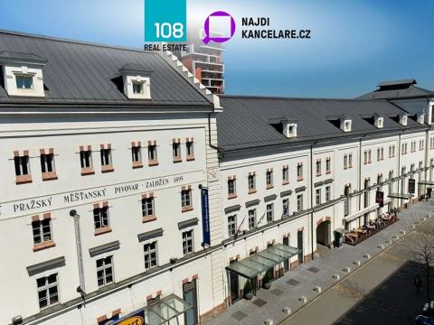 Pronájem kanceláře, Praha - Holešovice, U průhonu, 2124 m2