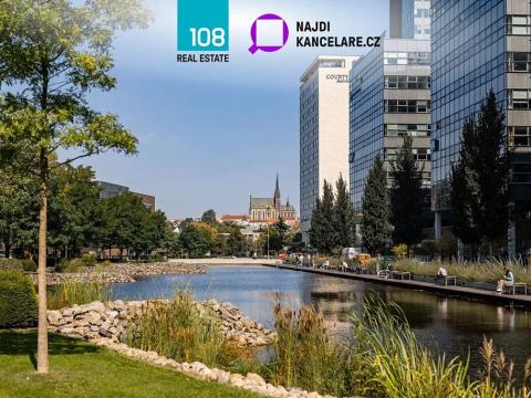 Pronájem kanceláře, Brno, Holandská, 379 m2