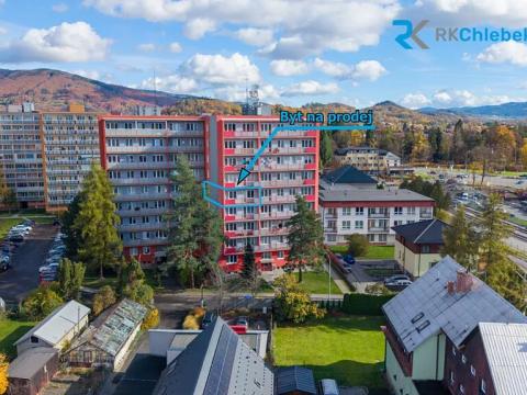 Prodej bytu 2+1, Rožnov pod Radhoštěm, 1. máje, 51 m2