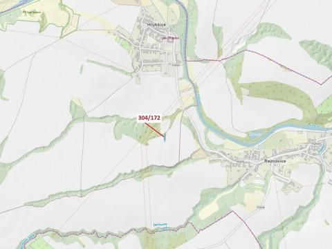 Dražba pozemku, Ivančice, 597 m2