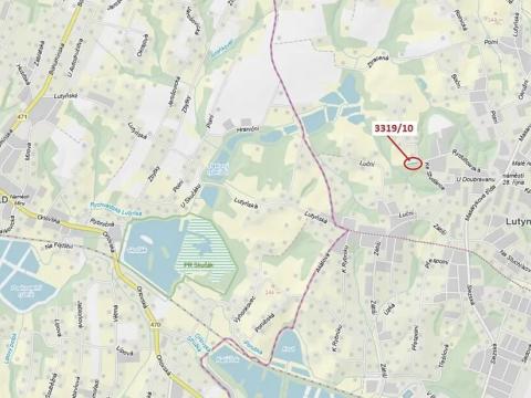 Dražba pozemku, Orlová, 147 m2